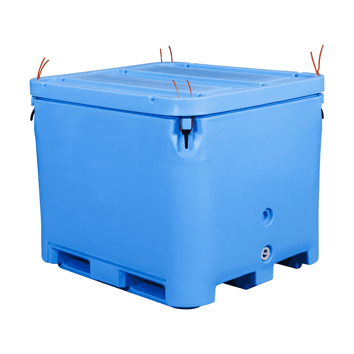 AF-800L 食品肉类/家禽加工用容器，冷藏保温箱运输周转箱