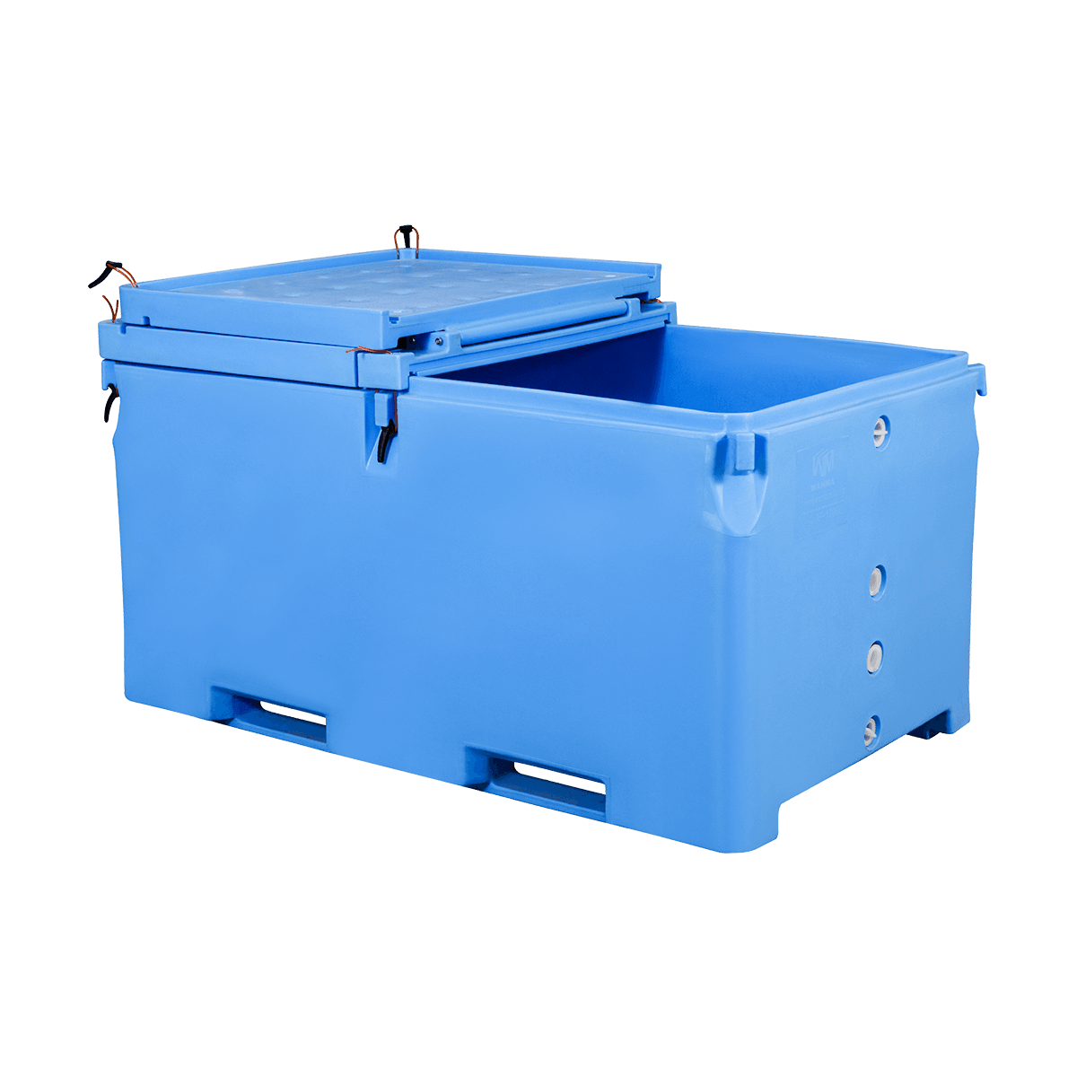 AF-1700L 超大型食品保温箱，海鲜周转塑料箱，冷链周转箱